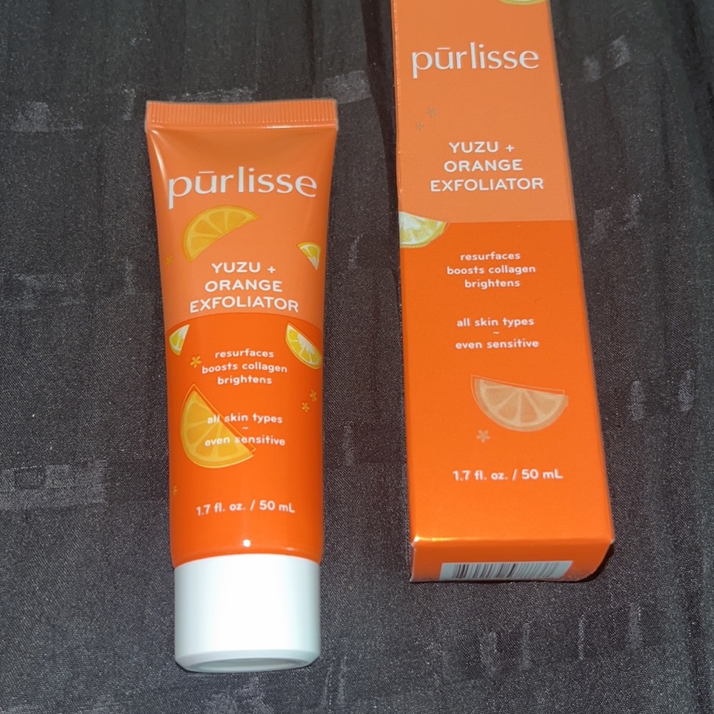Purlisse Yuzu + orange exfoliator